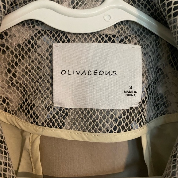 NWOT small snake print jacket - Picture 2 of 6